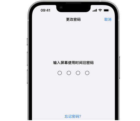 建阳iPhone屏幕维修分享iPhone屏幕使用时间密码忘记了怎么办 