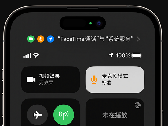 建阳苹果授权维修网点分享iPhone在通话时让你的声音更清晰 