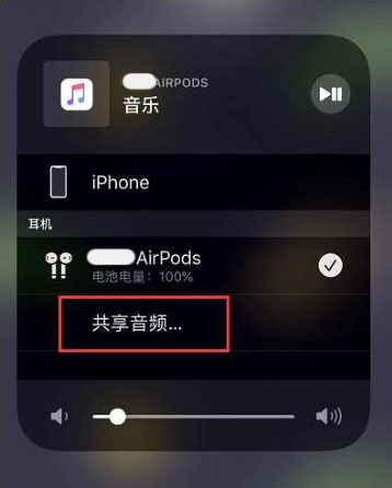 建阳苹果14音频维修点分享iPhone14音频共享设置方法 