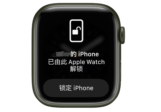 建阳苹果手机维修分享用 AppleWatch 解锁配备面容 ID 的 iPhone方法 