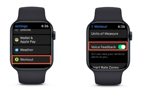 建阳苹果维修网点分享在 Apple Watch 上通过语音锻炼的方法 