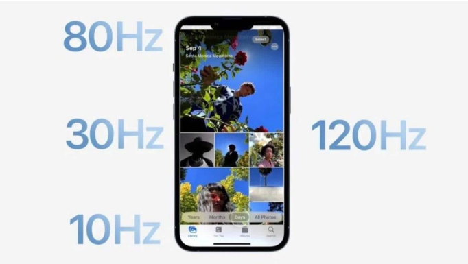建阳苹果14维修分享iPhone 14有高刷吗 