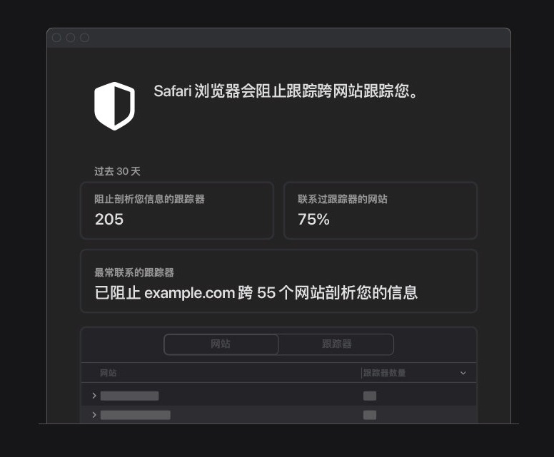 建阳苹果手机维修分享如何在 Safari 浏览器中查看和打开隐私报告 